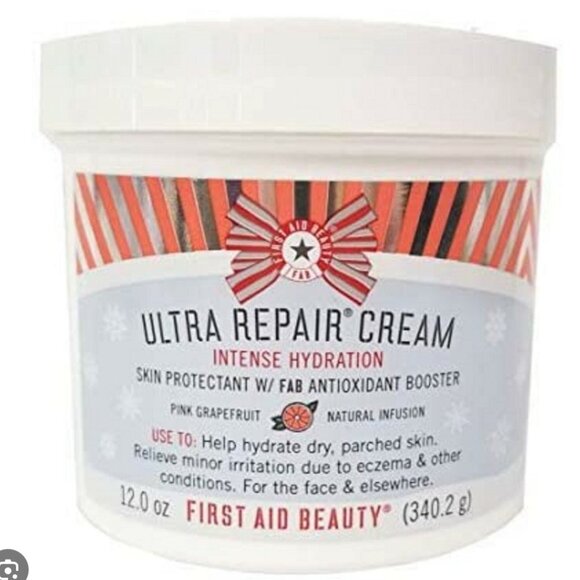 Intense Hydration  Ultra Repair Cream Grapefruit First Aid Beauty 12 oz - Picture 1 of 5